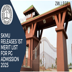 SKMU Releases 1st Merit List For PG Admission 2025